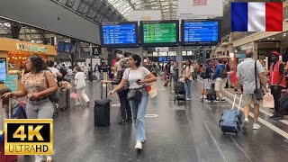 🇫🇷 walking tour in Paris Gare de l’Est |  paris 4K | walk in Paris | travel tour Paris