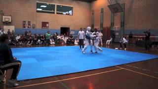 Taekwondo Reverse Roundhouse Knockout 2013