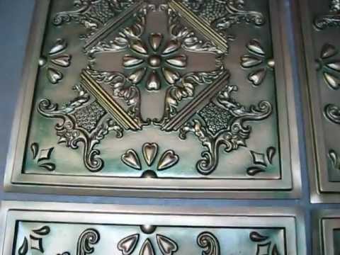 How To Install 24x24 Plastic Pvc Ceiling Tile 2x2 Plastic