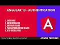 Angular Authentication (Role based Authentication + AUTH Guard + Http Interceptor + Core API) #27