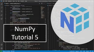 Numpy tutorial 5: Matrix inverse, eigenvalues, eigenvectors and diagonalization.