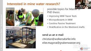 Wits Geotalks Online - Chris and Elke