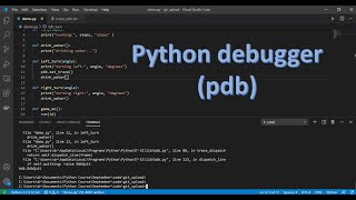Python basics: Python debugger aka pdb