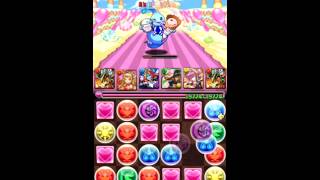 【パズドラ攻略】サーティワン　コラボ　キング初見ノーコン攻略【ホルスパ】