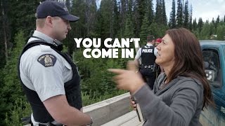 RCMP Blocked from entering Unist’ot’en Camp