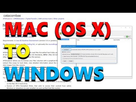 How to View Mac Files on Windows PC