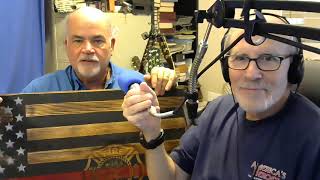 Burnt Engraved Wooden Flag