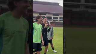 LATIHAN PERDANA DIME DIMOV \u0026 DEJAN TUMBAS BERSAMA OFFICIAL PERSEBAYA