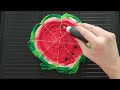 Tie-dye pattern P212  Watermelon