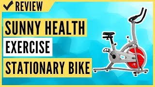 Sunny Health & Fitness Indoor Cycling Exercise Stationary Bike with Digital Monitor Review
