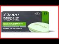 Dove Men+Care 3 in 1 Bar Cleanser for Body, Face, and Shaving Extra Fresh Body and Facial Cleanser