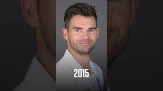 Jimmy Anderson over the years