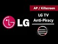 LG TV Anti-Piracy