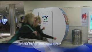 Atlanta airport adds new nursing pods for breastfeeding mothers