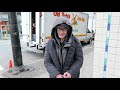 asking homeless people what gifts they want for christmas video