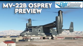 Miltech Simulations MV-22B Osprey | Showcase | MSFS2020