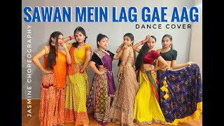 Sawan Mein Lag Gayi Aag || Dance Cover || Jasmine Choreography