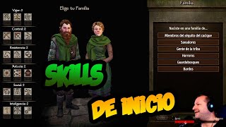 MOUNT & BLADE II | SKILLS CREACION DE PJ | #02 GUIA TUTORIAL 2023