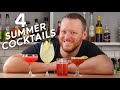 4 x summer cocktail recipes