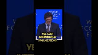 Javier Milei ROASTS the World Economic Forum