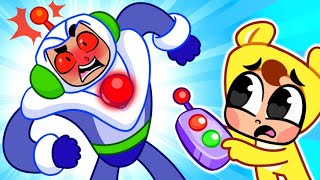 Robot Daddy 🦾 Funny Kids Songs And Nursery Rhymes😍