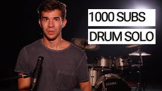 I played a drum solo only using chops from YouTube drummers