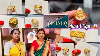 Just 1.9gm starting 🤩Tanishq 22kt gold Rings Designs with price |Latest Daily wear gold rings design