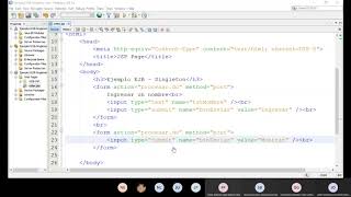 JAVA EE - Ejemplo2 EJB Singleton