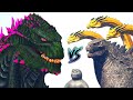 GODZILLA BROS. EVOLVED GOJIRA vs KAIJU and MONSTERS | ARK Kaiju Battle