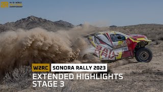 Highlights - Stage 3 - #SonoraRally 2023 - #W2RC