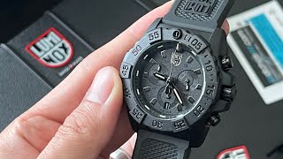 Luminox Navy SEAL Chronograph Watch Unboxing | 3581.BO