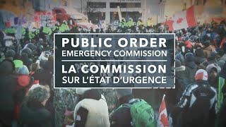 Public Order Emergency Commission: The Highlights