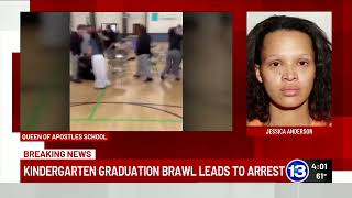 Toledo kindergarten graduation ceremony fight leads to arrest