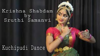 Krishna Shabdam by Sruthi Samanvi in Kuchipudi Art Form