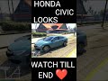 Honda civic in GTA V ❤️🔥 #shorts #gaming #gta5 #viralshorts #youtubeshorts