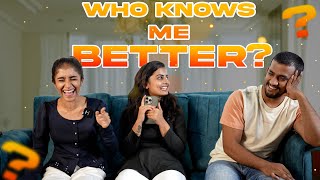 Who Knows Me Better ? ​⁠@nikhilnisha2113💜 #madhugowda #nikhilnisha