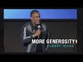 More Generosity | Albert Isaac | WHC Online