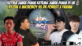 DUO TENGIK VS DK FOREST \u0026 FAVIAN !! PERTEMUAN ANTAR JUARA DUNIA DI ULTIMATE ROYALE