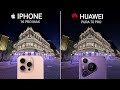 iPhone 16 pro Max VS Huawei Pura 70 pro Camera test Comparison