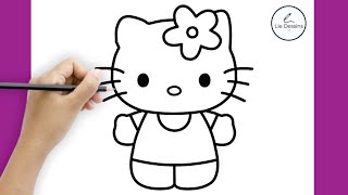 Comment dessiner Hello Kitty - étape par étape pour créer des dessins mignons et drôles Hello Kitty