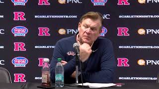 Brad Underwood postgame presser following Rutgers' 82-73 win over No. 23 Illinois