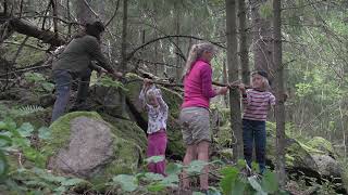 Tehdään risumaja - Seikkaile metsässä lasten kanssa