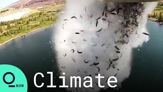 Thousands of Fish Dropped From Plane to Restock Remote Utah Lakes