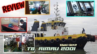 REVIEW KAPAL TUGBOAT -TB. RIMAU 2001 (RIMAU GROUP)