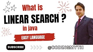 Linear Search in Java | Linear search in Data Structure | ICSE Computer Class 10 and 12th