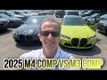 2025 BMW M4 COMPETITION LCI vs 2024 M3 COMPETITON - BRAND NEW LCI M4