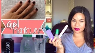 GEL MANICURE AT HOME USING ANY NAIL POLISH | plus a GIVEAWAY | GELOUS NAIL GEL
