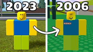 I Went Back To OLD Roblox... (2006-2023)