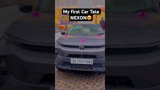 My First Car Tata Nexon. #shorts #youtubeshorts #tatamotors  #nexon #tatanexon #suv #nexon2024