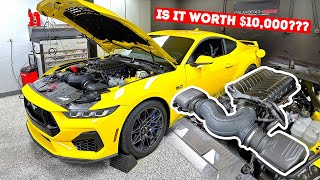 INSTALLING a MASSIVE 3.0L Whipple Supercharger on my 2024 Mustang GT!!! *MADE IN